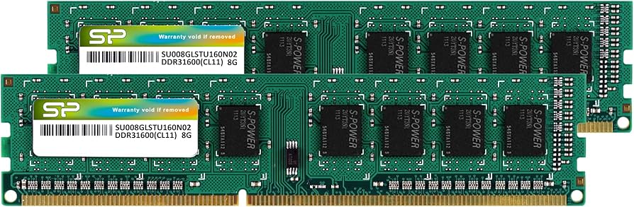 Silicon Power DDR3 16GB (2 x 8GB) 1600MHz (PC3 12800) 240-pin CL11