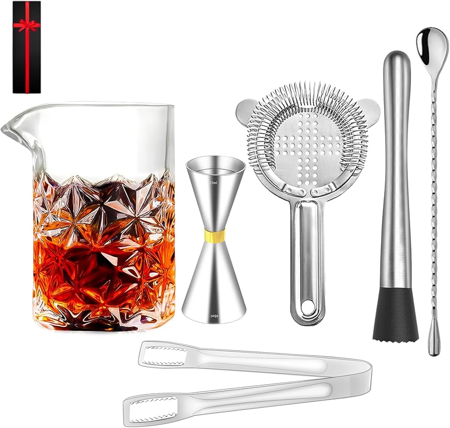 Amazon.co.jp: ミキシンググラス カクテルシェイカー ステンレス製