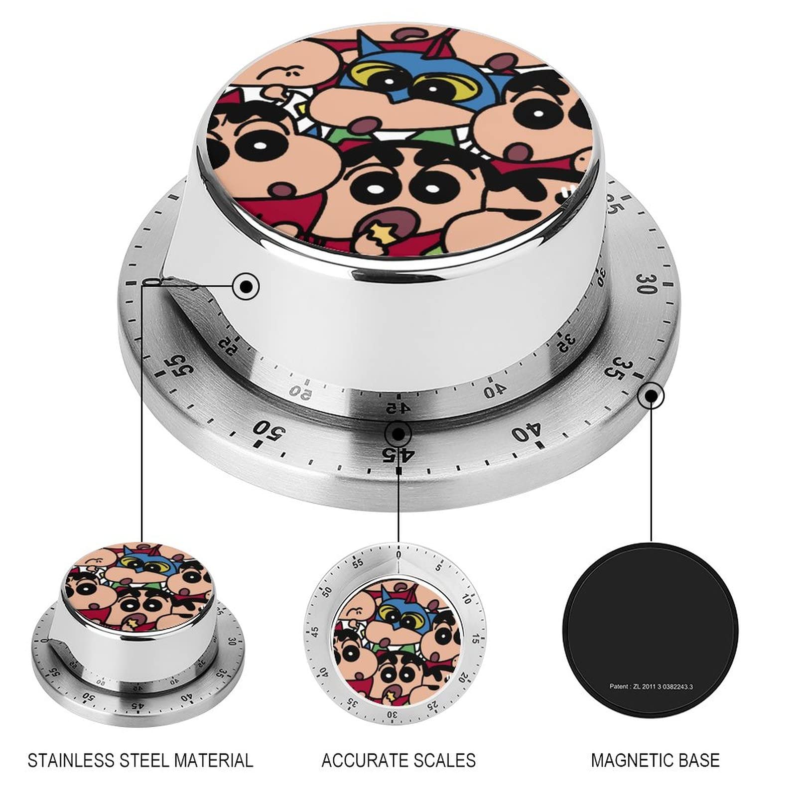 Amazon.co.jp: クレヨンしんちゃん キッチン タイマー マグネット