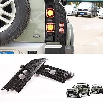 Amazon | テールランプカバー ランドローバー ディフェンダー 90/110