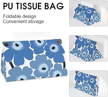 Amazon｜ティッシュケース おしゃれ PUレザー マリメッコ 花柄