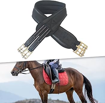 Amazon.co.jp: DeeRace 馬場用腹帯 腹帯 乗馬 馬用サドルシンチ ホース