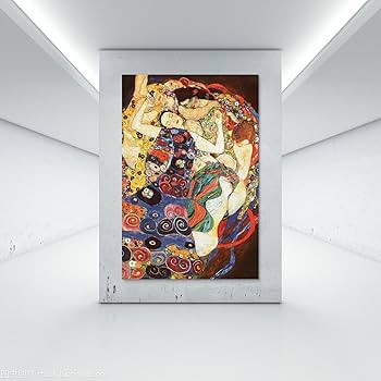 Amazon.co.jp: グスタフ・クリムト(Gustav Klimt) 名作 乙女たち