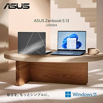 Amazon.co.jp: ASUS ノートパソコン Zenbook S 13 OLED MS Office搭載