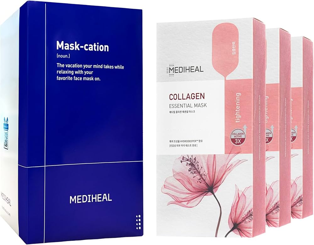 MEDIHEAL COLLAGEN フェイスマスク 14枚 2週間分セット MEDIHEAL