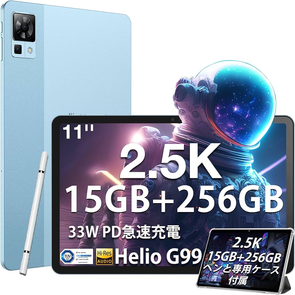 Amazon.co.jp: 【2.5K G99 Android 13 DOOGEE T30 Pro タブレット 11