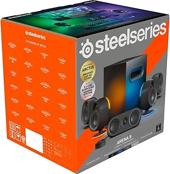 Amazon.com: SteelSeries Arena 9 Illuminated 5.1 Desktop Gaming