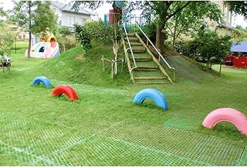 Amazon.co.jp: グラスマットGN ブルー ゴムマット 1枚 厚12mm 幅1m 長