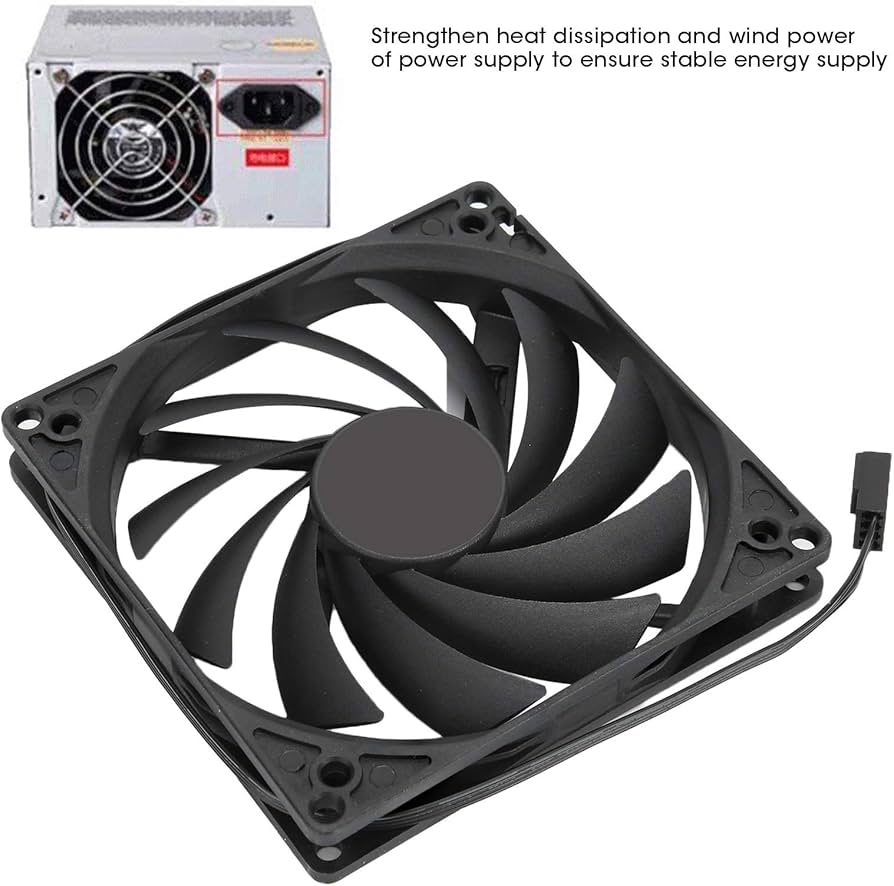 Amazon.co.jp: T opiky 10cm CPUラジエーター冷却ファン、PWM4ピン