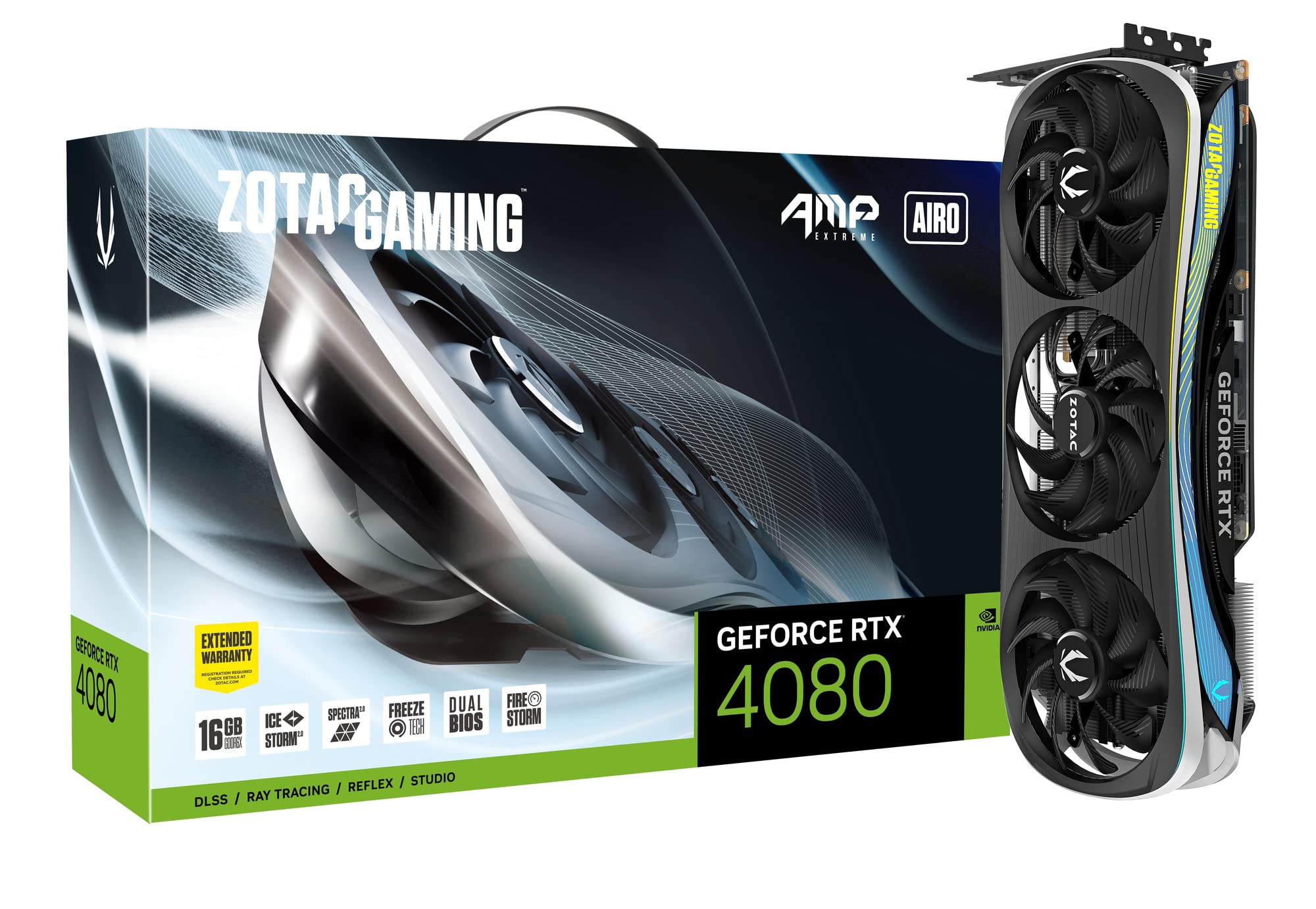 Amazon | ZOTAC GAMING GEFORCE RTX 4080 16GB AMP EXTREME AIRO
