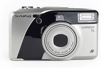 Amazon.com : OLYMPUS Super Zoom 115 35mm Camera : Point And Shoot