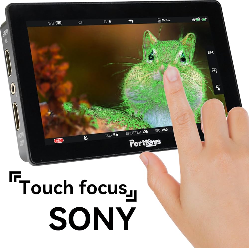 Amazon | PortKeys LH5PII 撮影モニター 5.5インチ 2200nit 4KHDMI