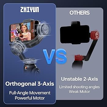Amazon.com: ZHIYUN Smooth 5S AI [Official] 3-Axis Gimbal