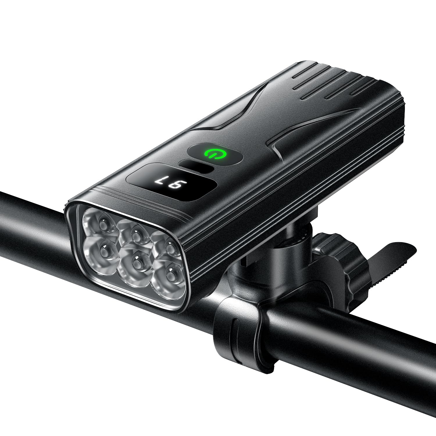 Amazon.co.jp: 自転車 ライト 自転車ヘッドライト 6個強力ランプ