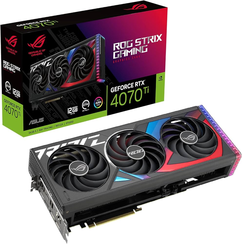 Amazon | ASUS ROG Strix NVIDIA GeForce RTX™ 4070 Ti ゲーミング