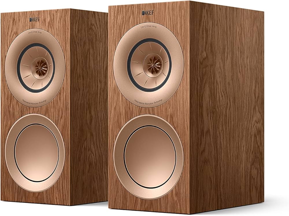 Amazon.com: KEF R3 Meta (Walnut, Pair) : Electronics