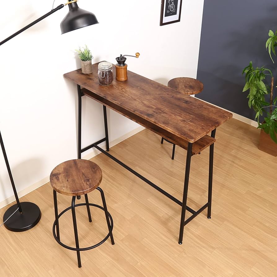 Amazon｜不二貿易 カウンターテーブル バーカウンター 幅120×奥行40×高