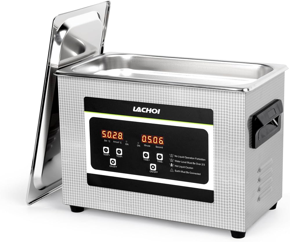 Amazon.co.jp: LACHOI 超音波洗浄機 業務用 4.5L 卓上型 40KHz 超音波
