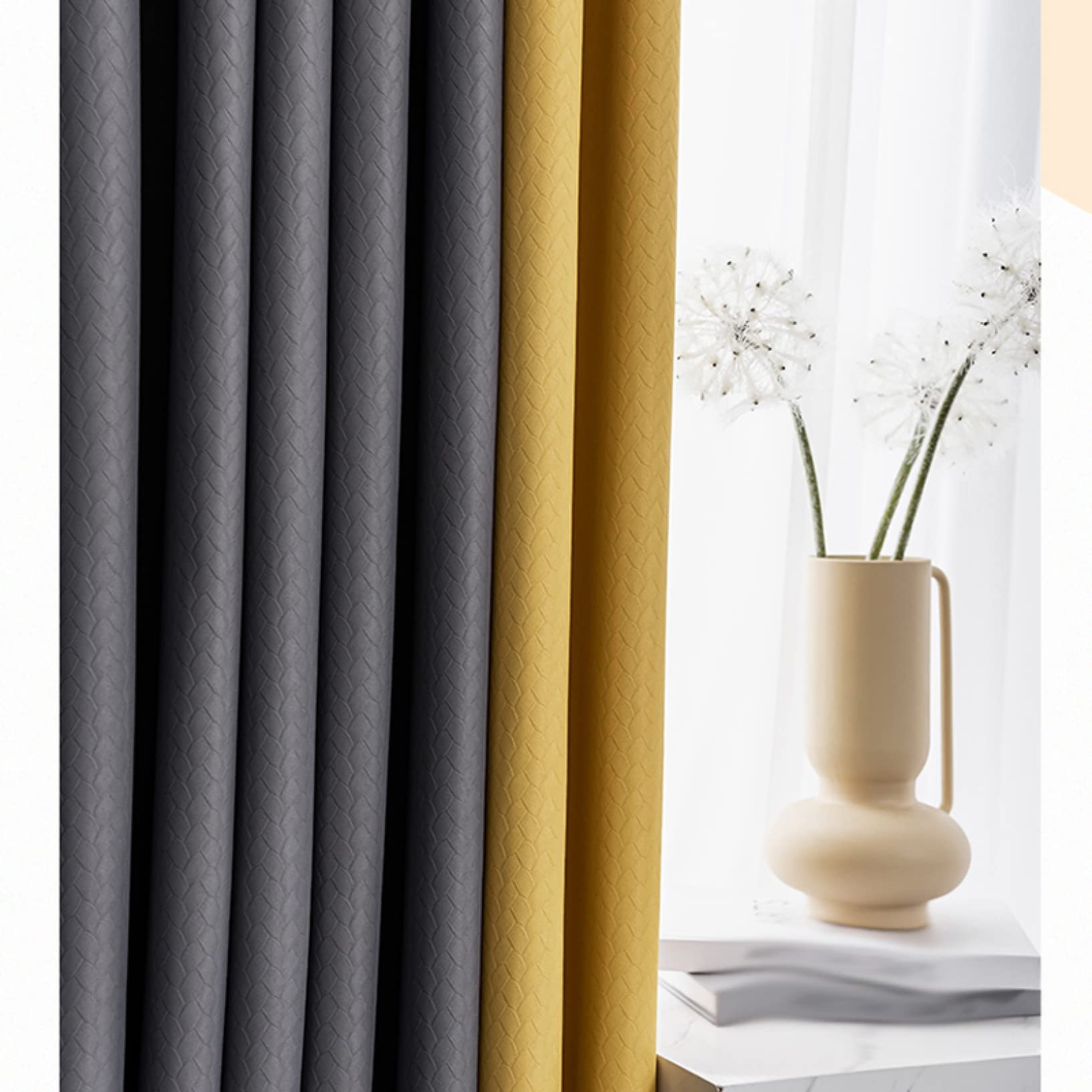 Amazon｜遮光カーテン 1級 防音 断熱 しゃこう 一級遮光 遮熱 遮音 2枚