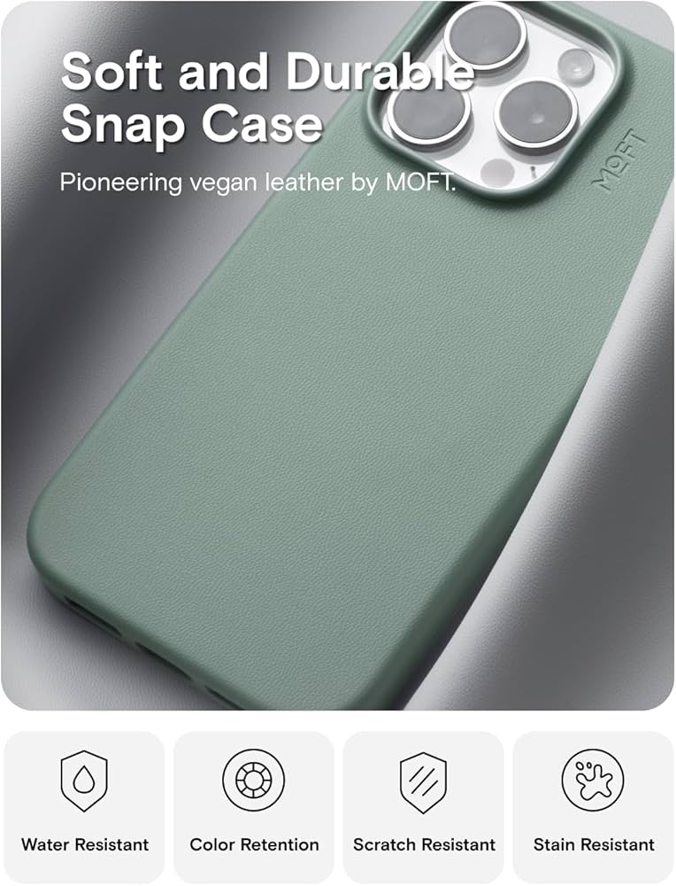 Amazon.com: MOFT Designed for iPhone 15 Pro Max Case, MOVAS Vegan