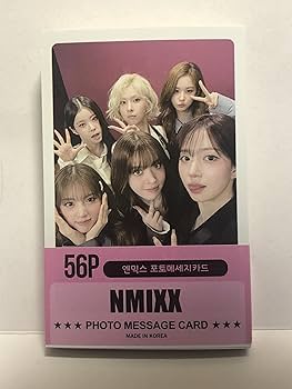 Amazon.co.jp: NMIXX エンミックス グッズ フォトカード 56枚 セット