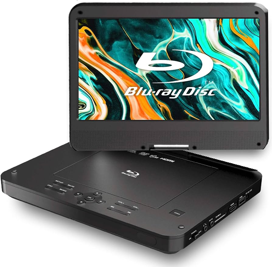Amazon | Superbe 10インチ ポータブルブルーレイプレーヤー BD DVD