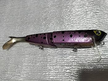 Amazon.co.jp: 4 ウッド ビッグベイト ミノー シェル貼り WOOD 検 AC