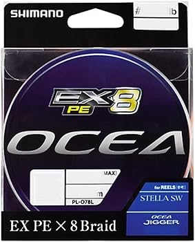 Amazon.co.jp: シマノ(SHIMANO) PEライン オシア EX8 200m 1号 20.0lb