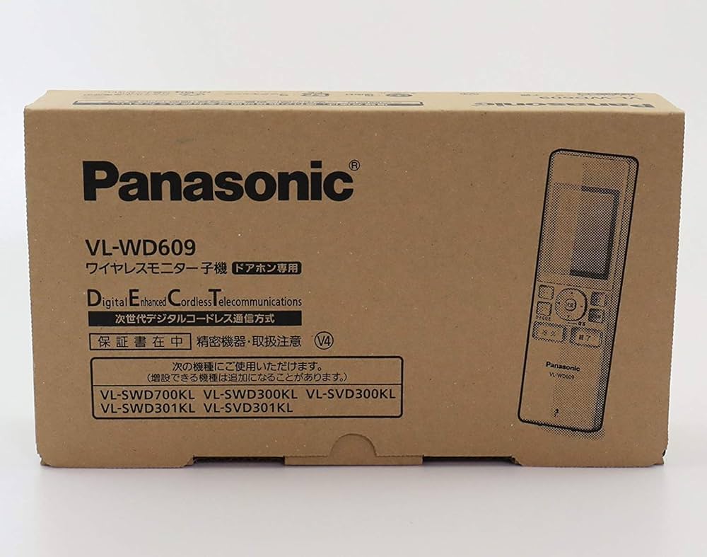 Amazon | Panasonic 増設用ワイヤレスモニター子機 VL-WD609