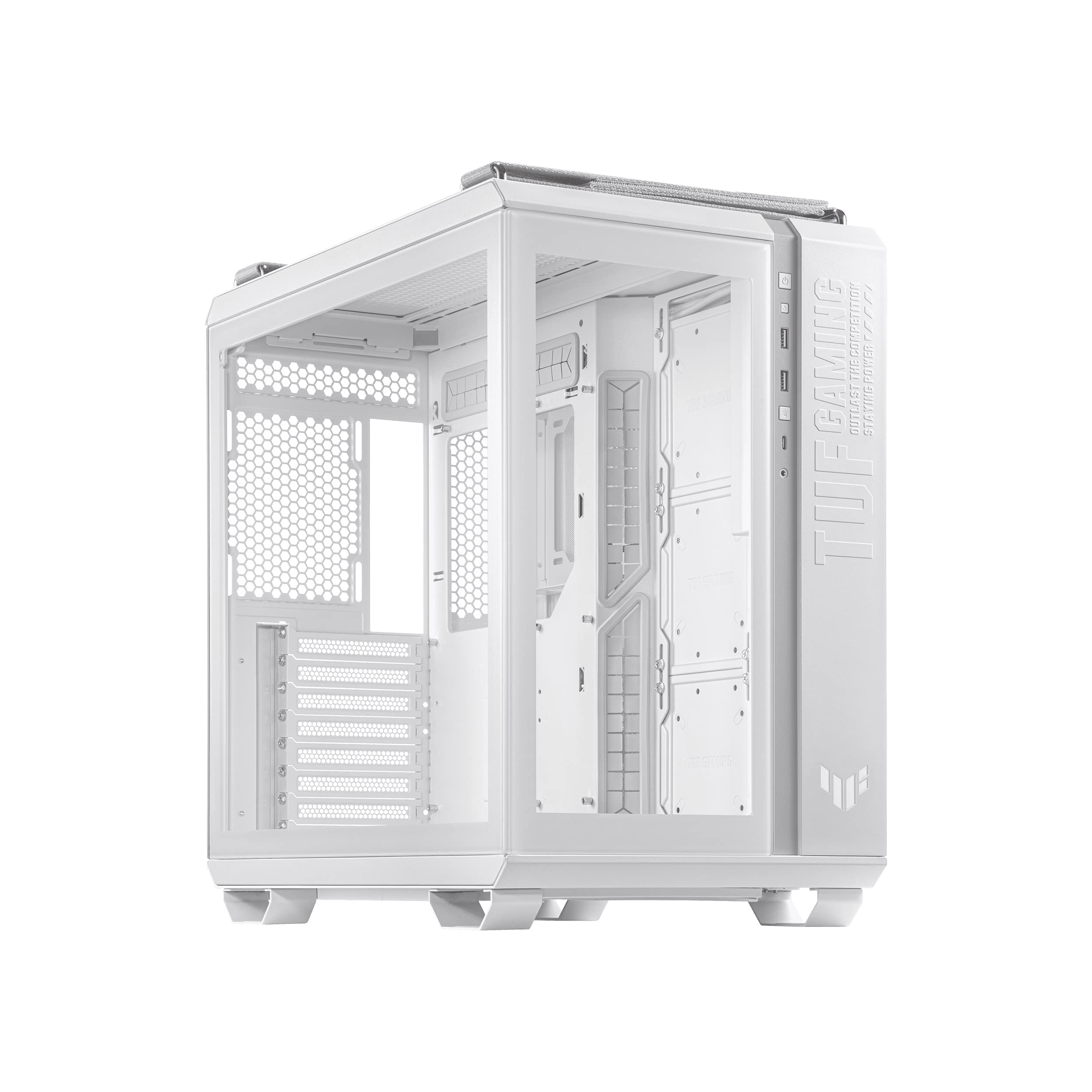 Amazon.com: ASUS TUF Gaming GT502 White ATX Full Tower PC Case