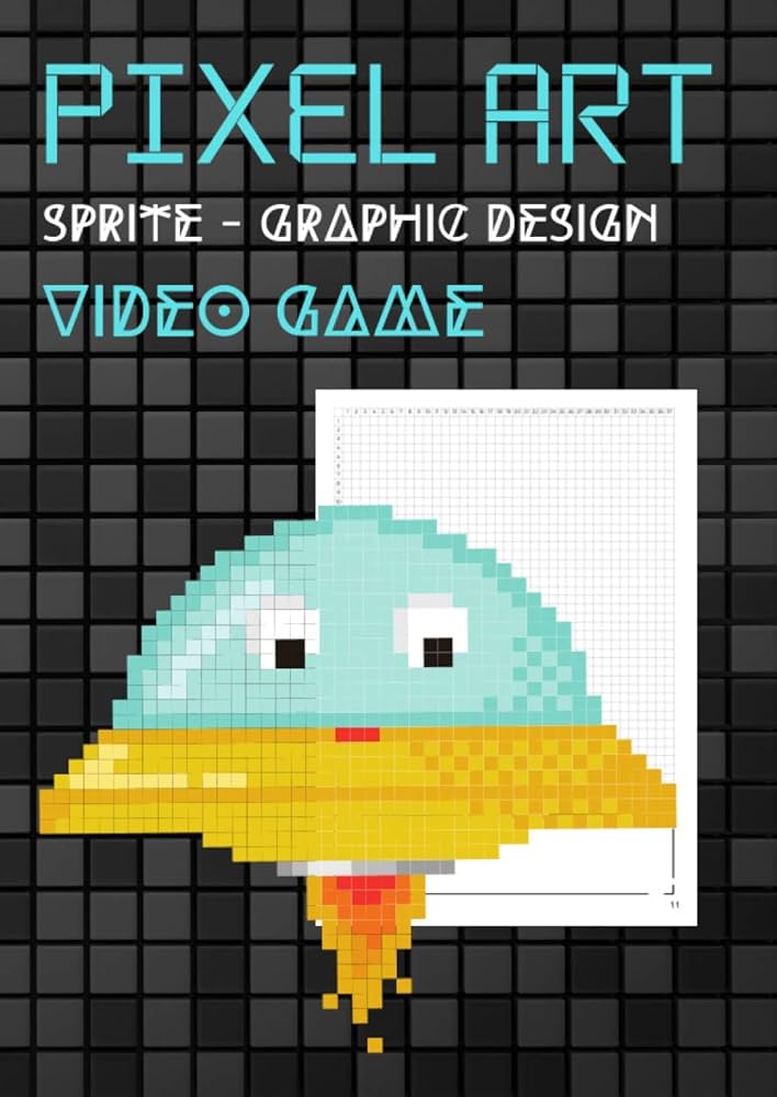 Amazon.com: Pixel art sprite - graphic design - video game: Chart