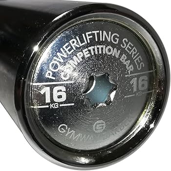 Amazon | GYMWAY ショートスリーブパワーバー, 190cm, 16kg, マット