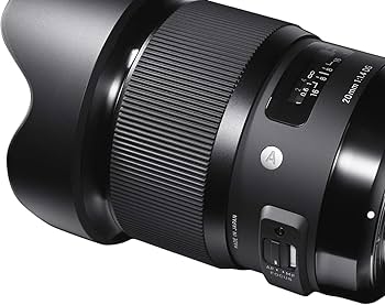 Amazon.co.jp: SIGMA 単焦点レンズ Art 20mm F1.4 DG HSM キヤノン用