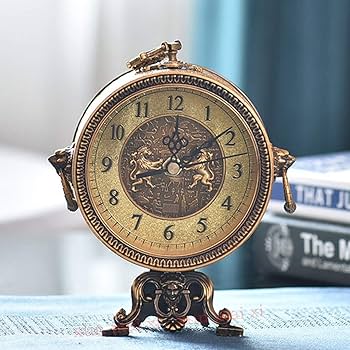 Amazon.co.jp: 目覚まし時計 レトロ 置き時計 リビングルーム オフィス