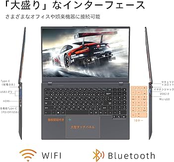 Amazon.co.jp: Wingame ノートパソコン office搭載 15.6インチ N95