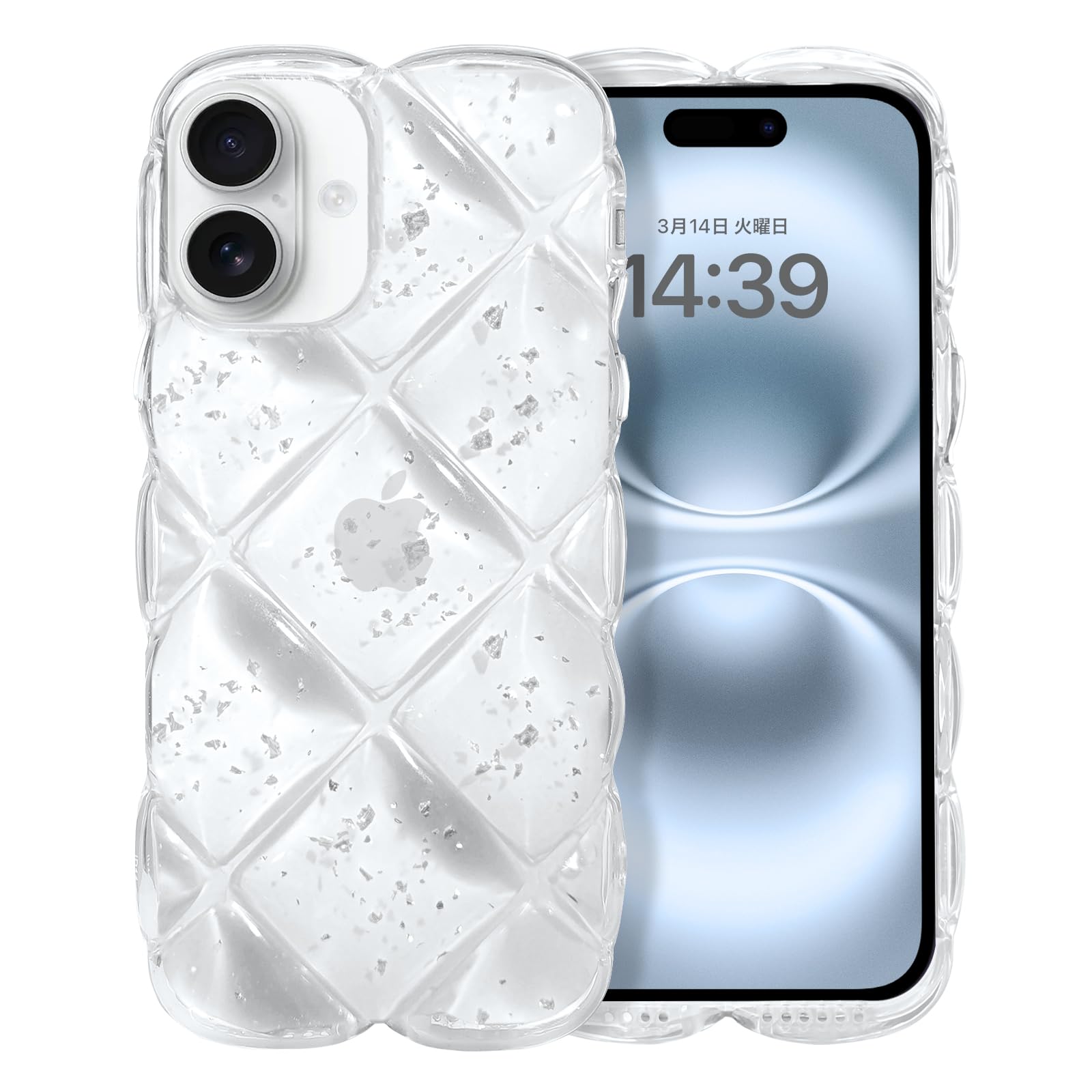 Apple iPhone 8 シルバー 16GB 透明ケース付き Apple iPhone 8