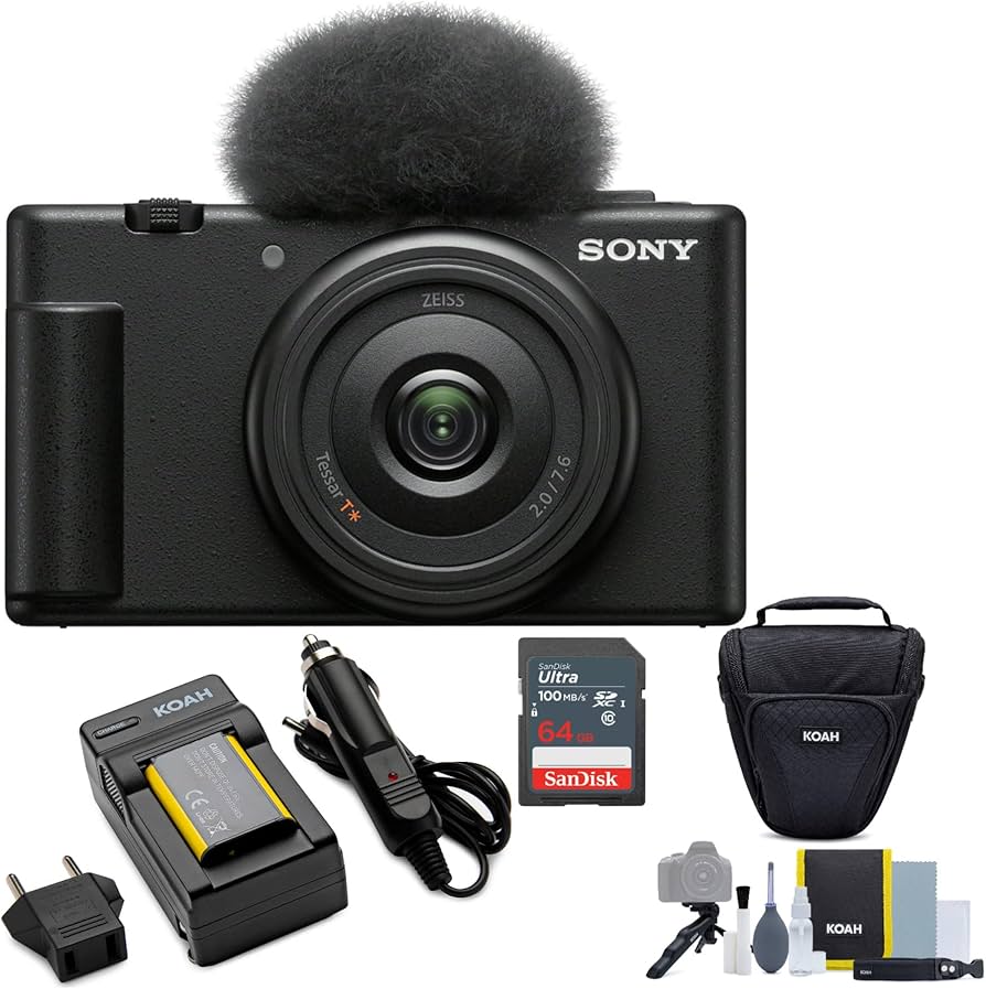 Amazon.com: Sony ZV-1F Vlog Camera for Content Creators and