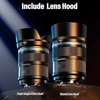 Amazon.co.jp: SIRUI Sniper 75mm オートフォーカスレンズ、F1.2 望遠