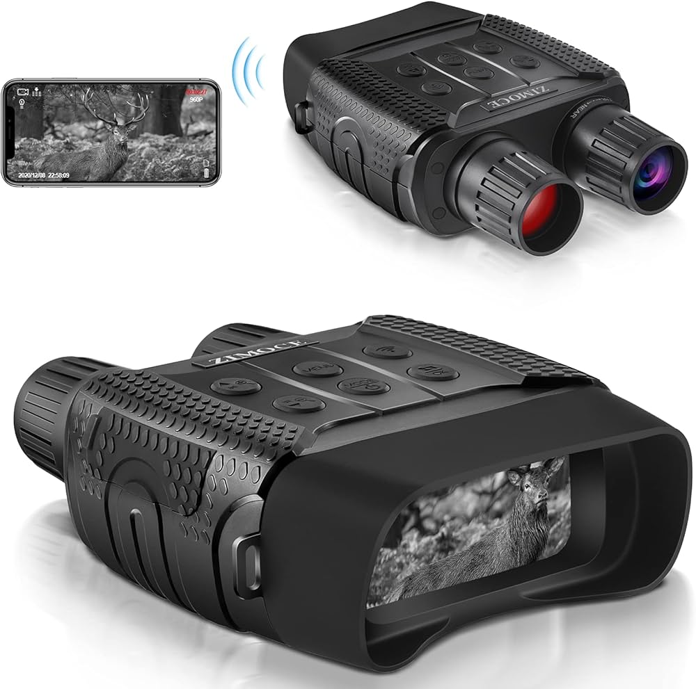 Amazon.co.jp: ZIMOCE デジタル赤外線ナイトビジョン双眼鏡 赤外線
