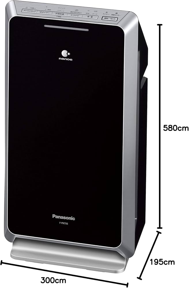 Amazon.co.jp: パナソニック 空気清浄機 ナノイー・エコナビ搭載 ~25畳