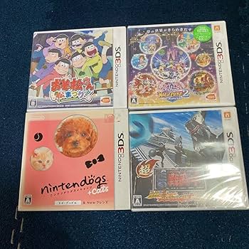 Amazon.co.jp: 未開封、未使用 任天堂 3DS 3DSソフト まとめ 当時物