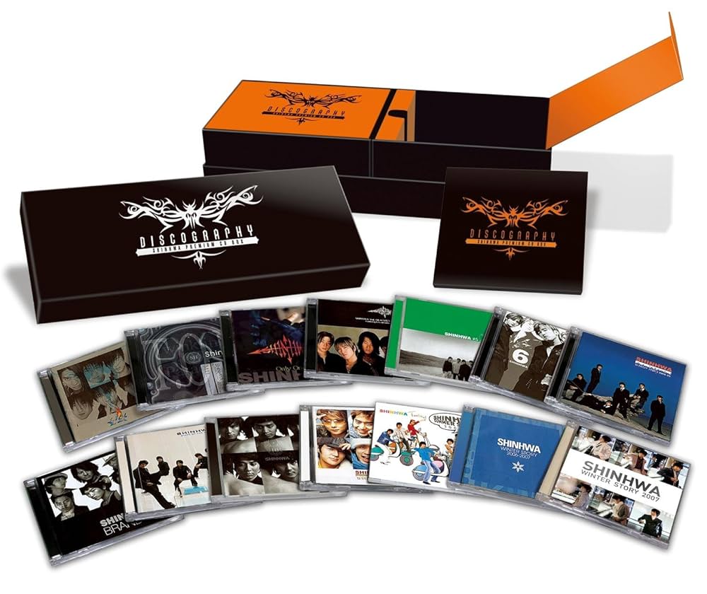 Amazon.com: DISCOGRAPHY -SHINHWA PREMIUM CD BOX-(ltd.ed.)(14CD