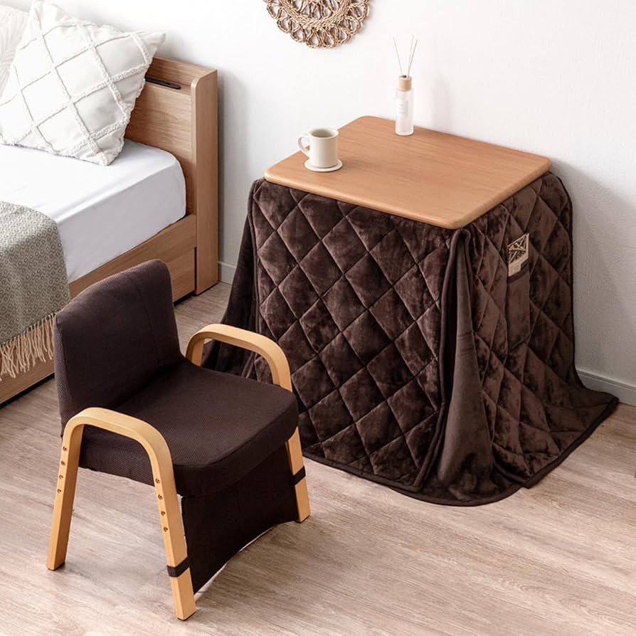 Amazon.co.jp : タンスのゲン こたつ 一人用 3点セット 幅60×50 高さ