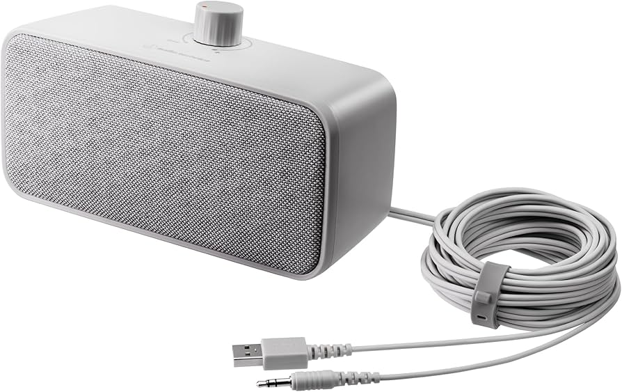 Amazon.co.jp: オーディオテクニカ 手元スピーカー テレビ用 有線接続