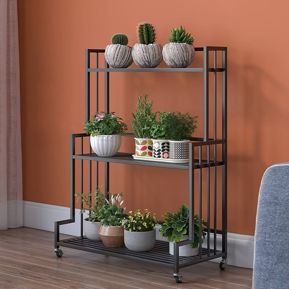 Amazon.co.jp: フラワースタンド 花台 プランタースタンド 3段