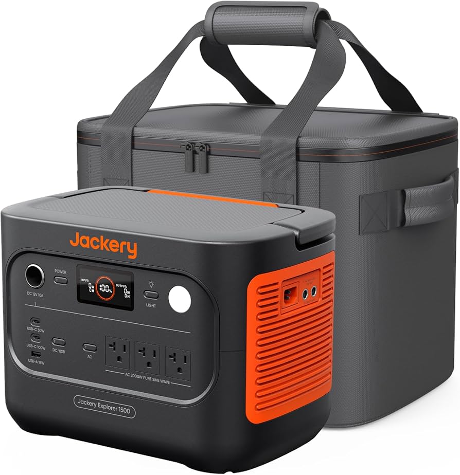 Amazon.co.jp: Jackery ポータブル電源 1000 New 収納バッグ付き 2点