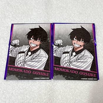 Amazon.co.jp: 桃角桜介 キャラカード 2点 コミケ C104 桃源暗鬼 秋書