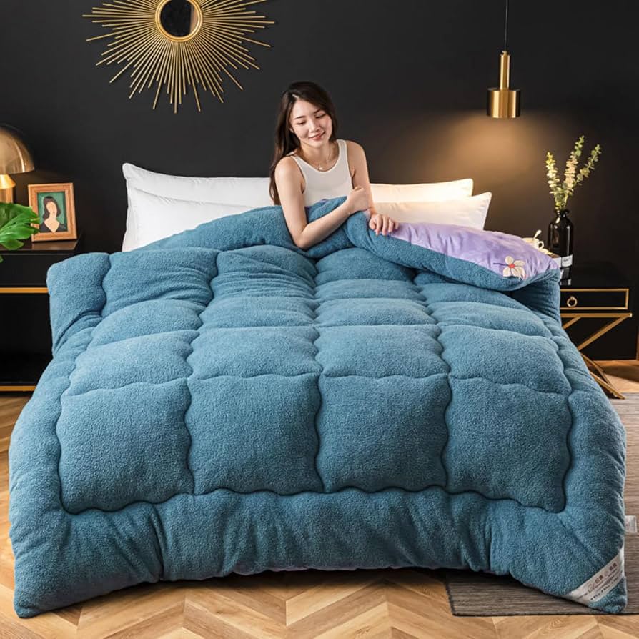 Amazon｜SCTX 掛け布団 シングル 毛布布団 洗える 掛け布団 冬 冬布団