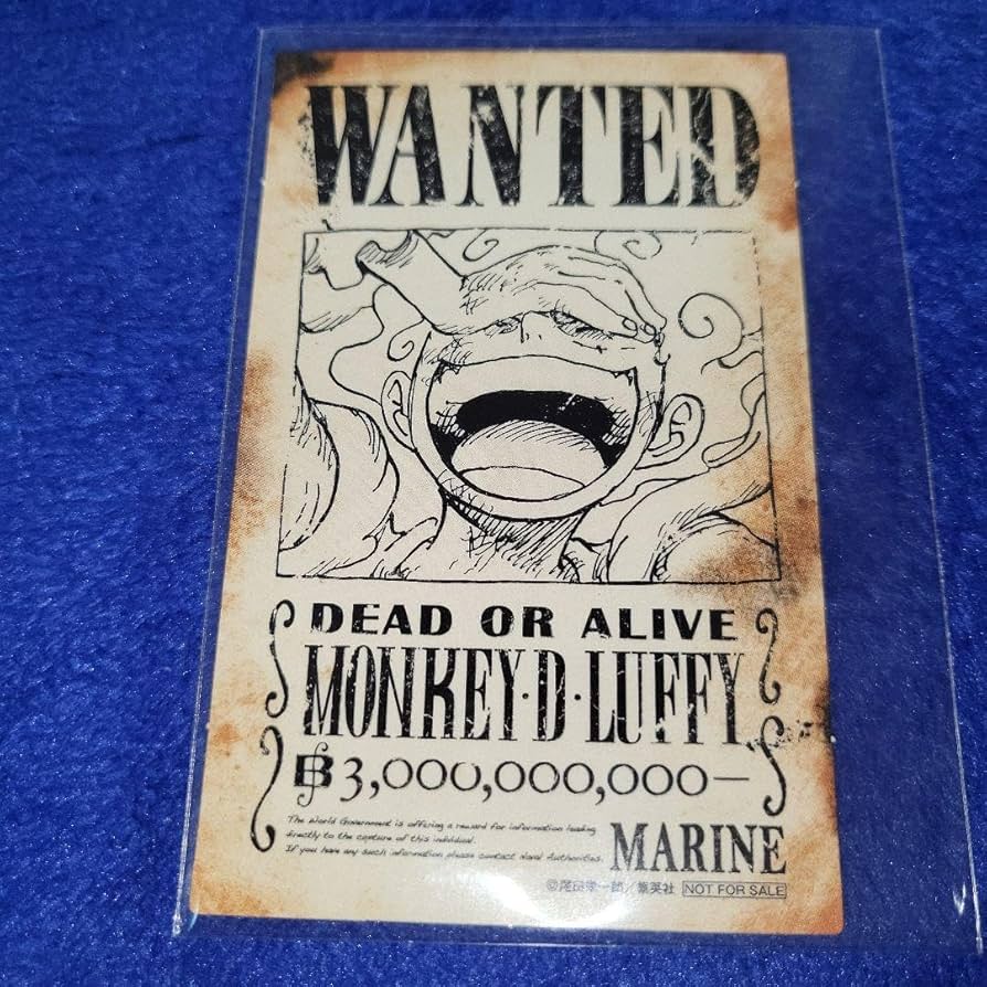 Amazon.co.jp: ワンピース ニカ 手配書カード JUMPフェスタ2024 : おもちゃ
