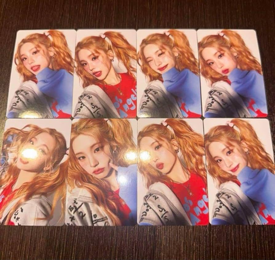 Amazon.co.jp: itzy Algorhythm 初回限定盤トレカ イェジ 8種 コンプ